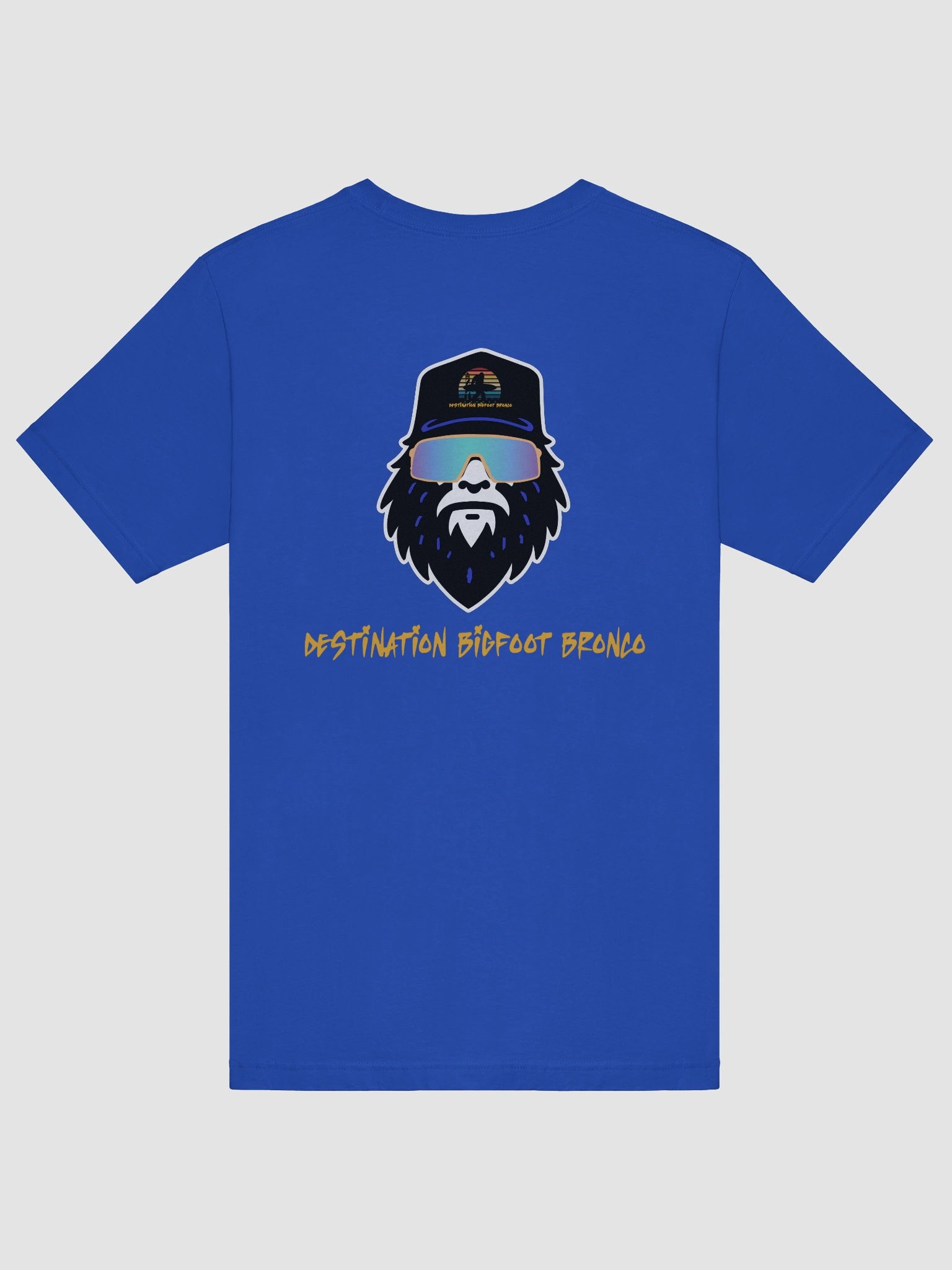 Destination Bigfoot Bronco Bigfoot T-Shirt (Blue) product image (6)
