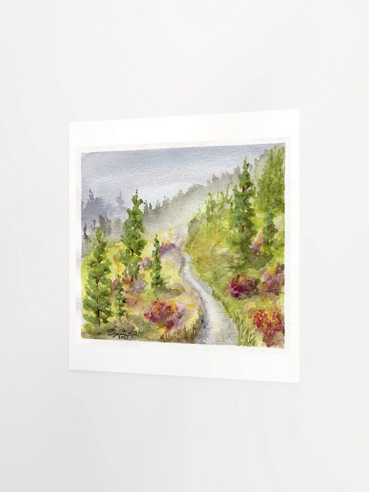 Misty Vibes Watercolor Print product image (4)
