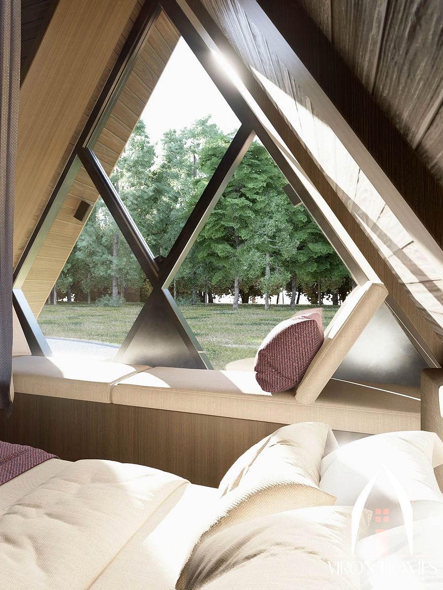 A Frame House 020 - Print & Build FULL DRAWINGS! product image (10)