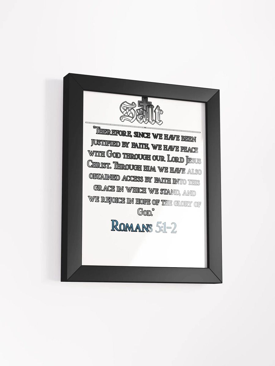Rooted in Faith: Framed Poster product image (2)