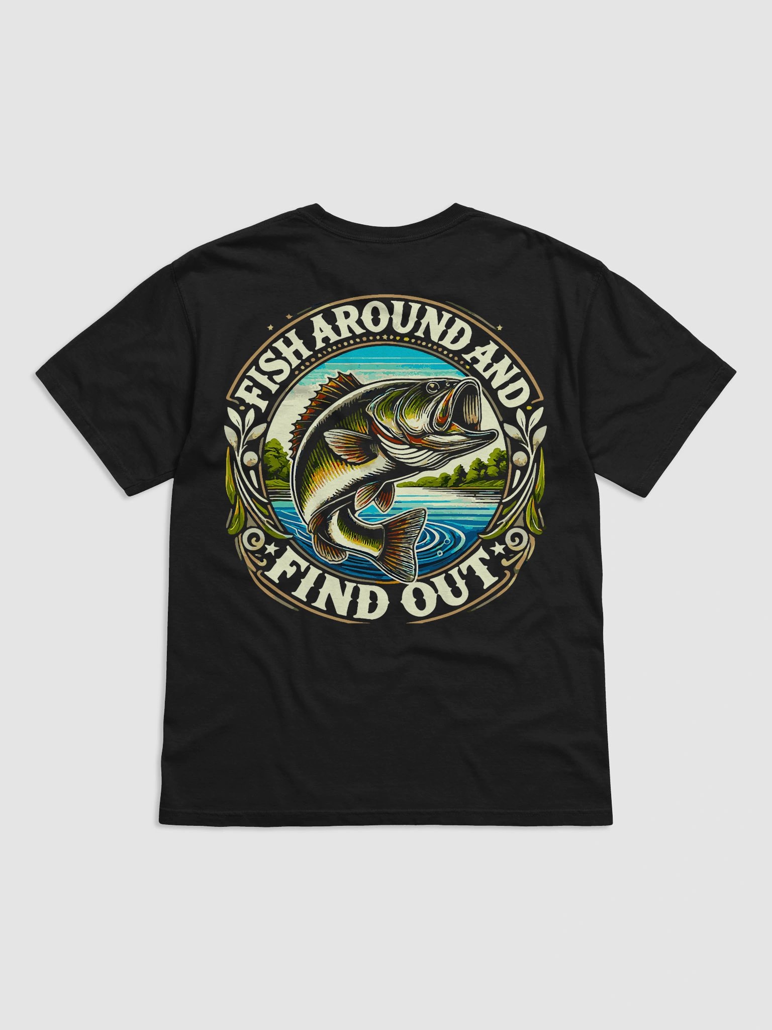 Fish Around & Find Out Comfort Tee product image (10)