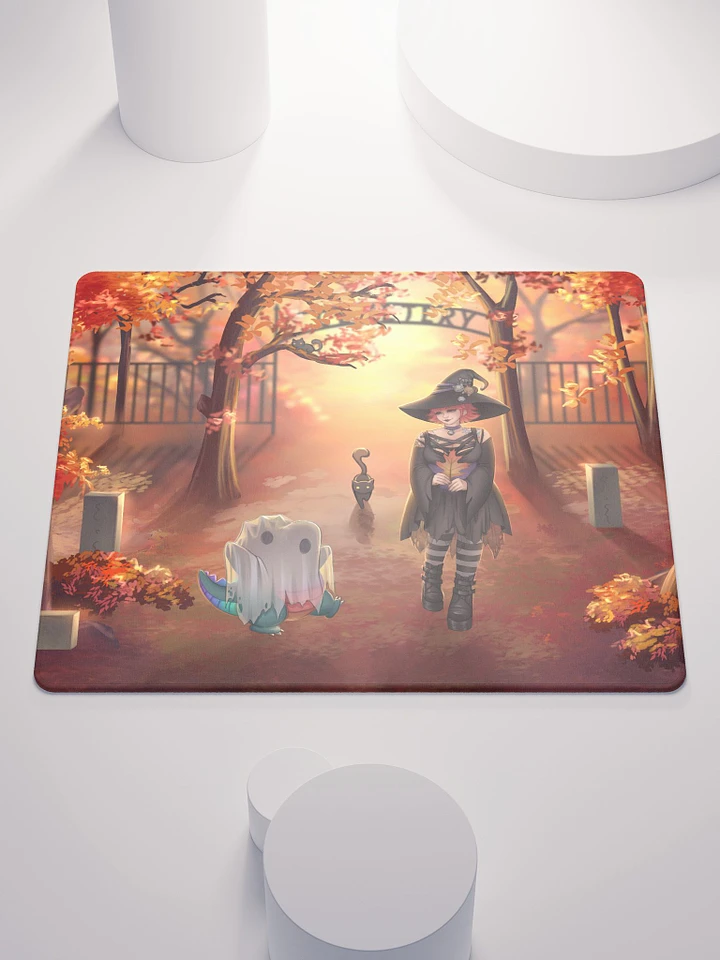 Autumn Stroll Gaming Mouse Pad product image (1)