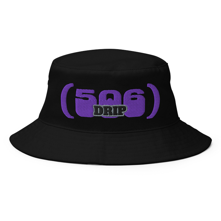 506 Purple Drip Bucket Hat product image (1)