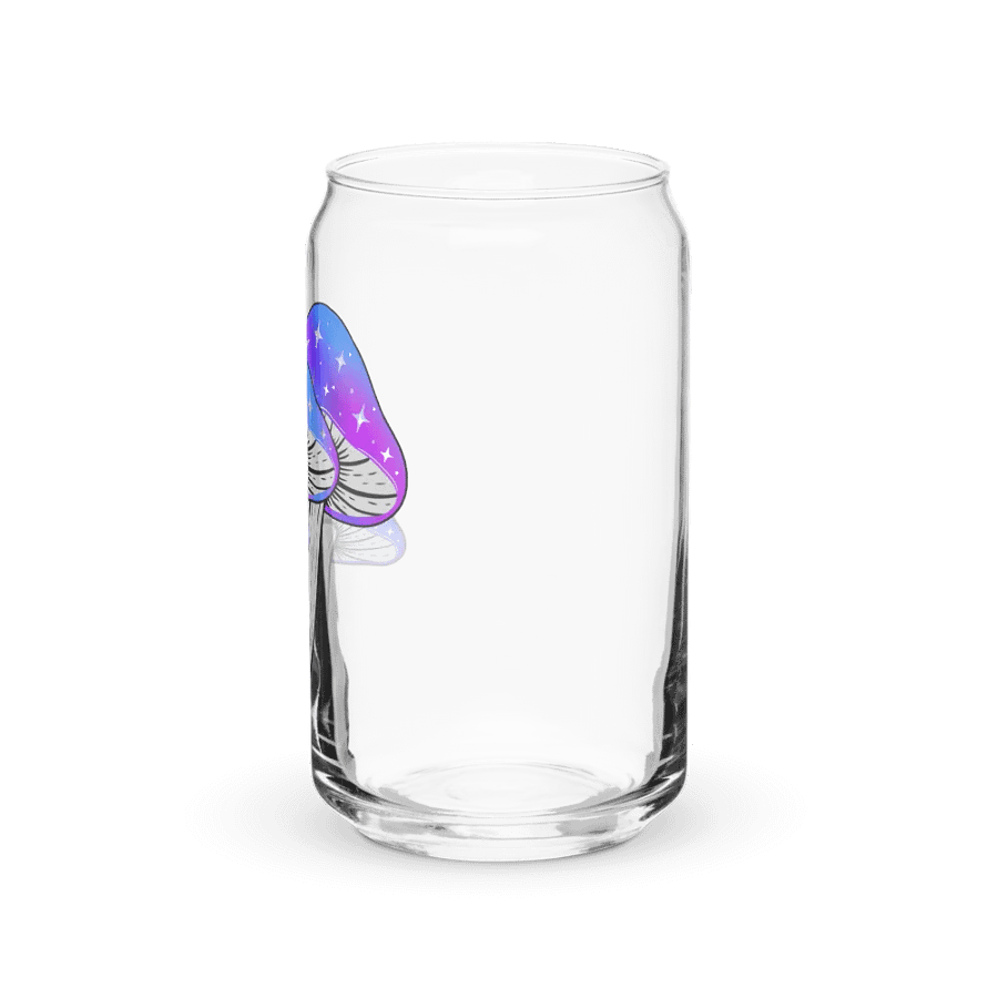 Galaxy Shrooms Glass Cup product image (9)