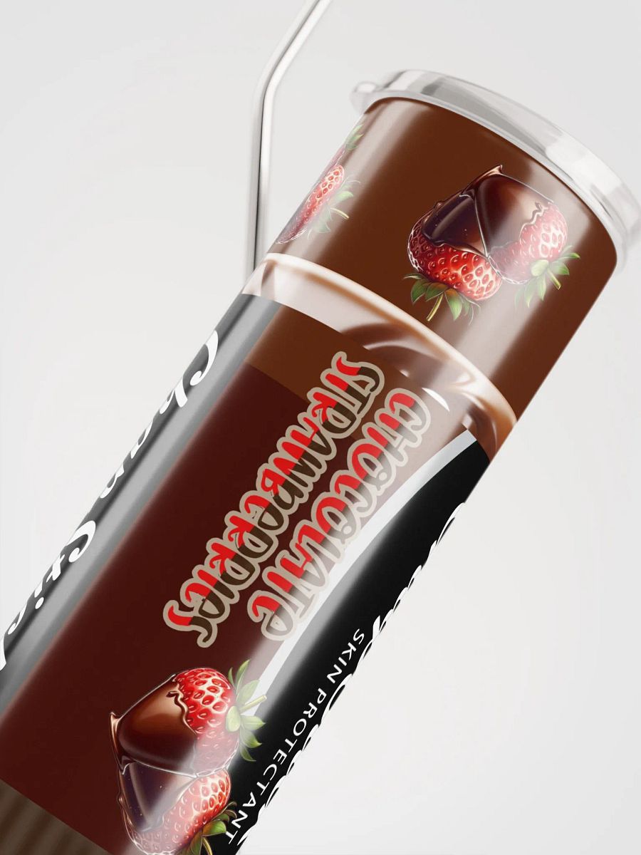 Chocolate Strawberries ChapStick Lip Balm Tumbler product image (4)