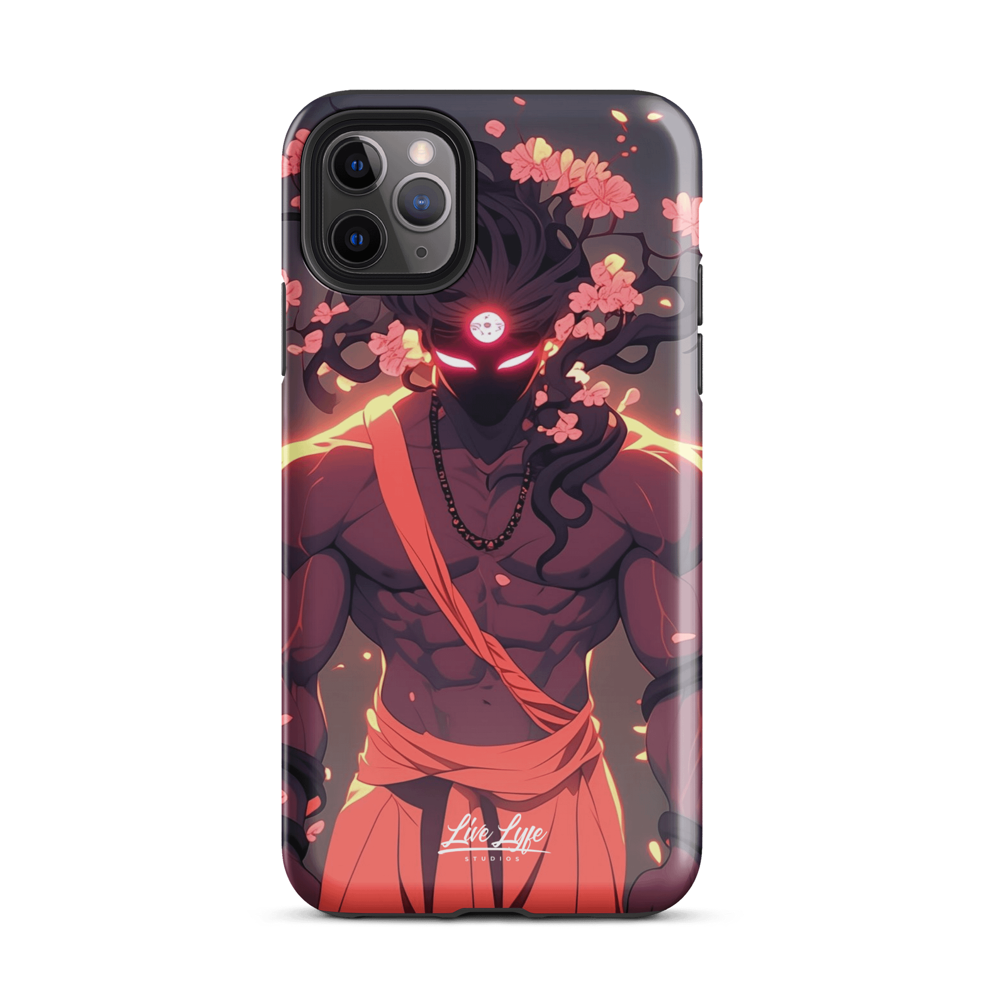 Blossom Deity Fire & Flow Phone Case, Protective Phone Case product image (2)