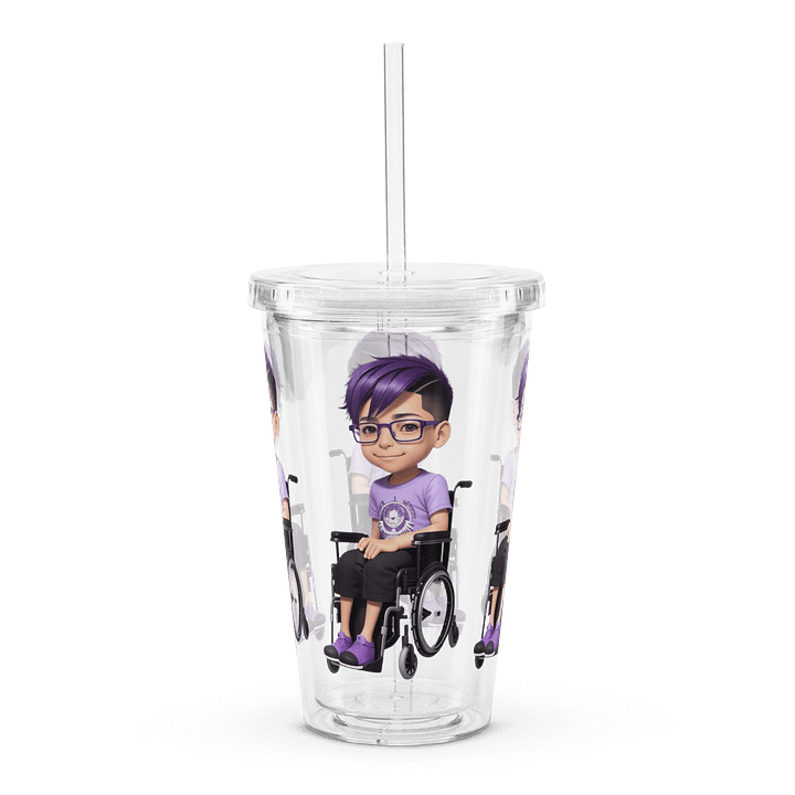 Enigma Clear Plastic Tumbler product image (1)
