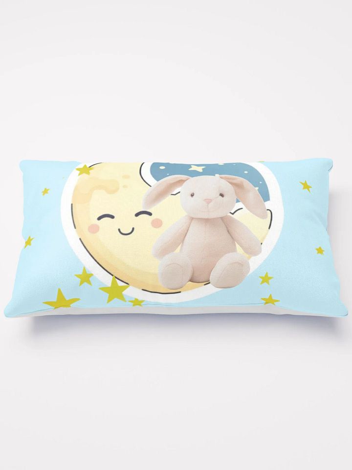 Good Night Rabbit Buddy Throw Pillow product image (3)