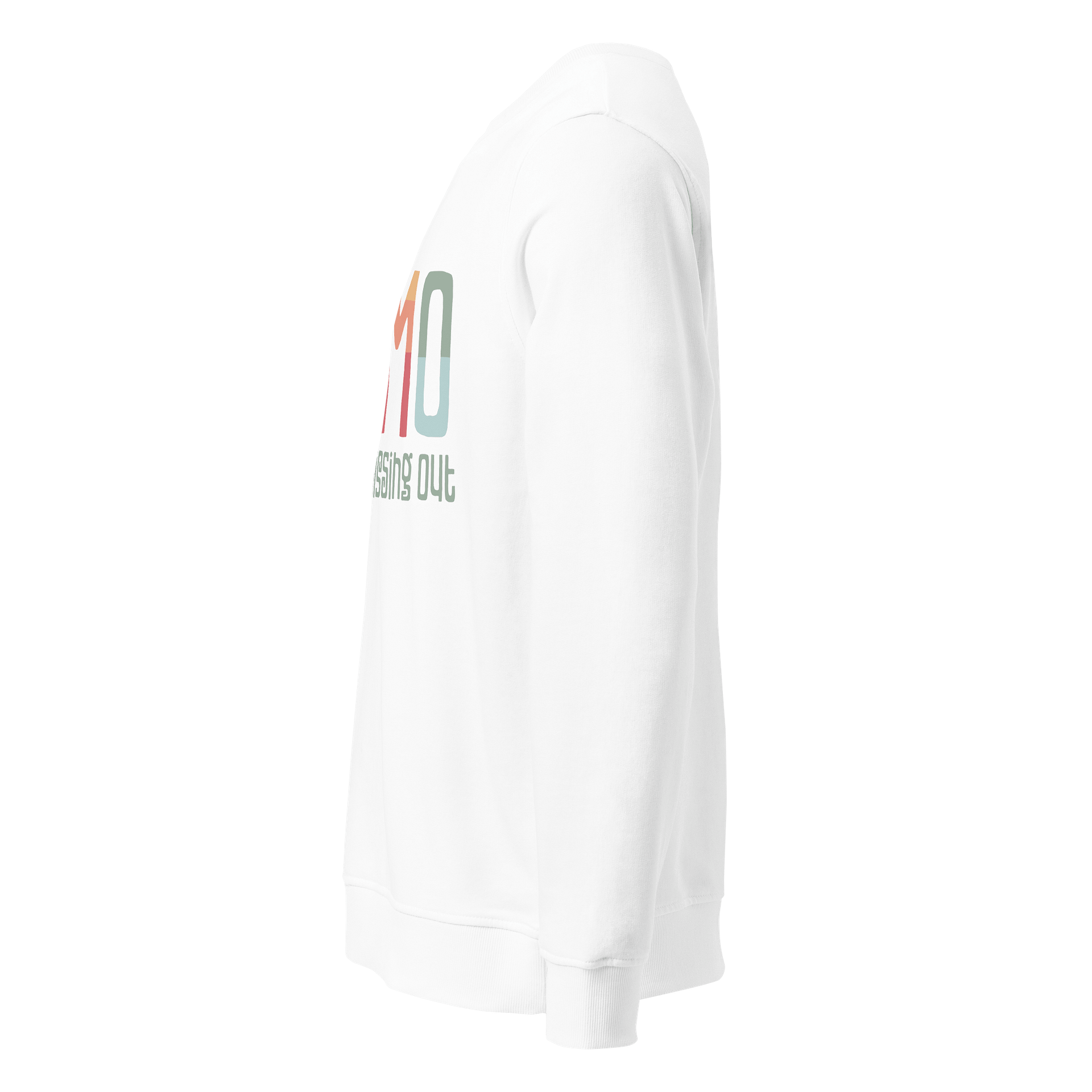 JOMO: Joy of Missing Out White Sweatshirt product image (4)