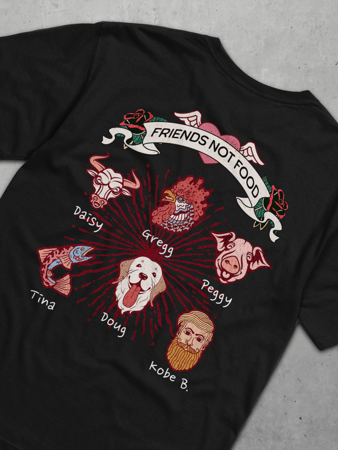 Friends Not Food Tee product image (3)