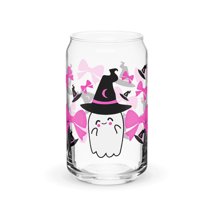 Coquette Spooky Ghost Glass Tumbler product image (2)