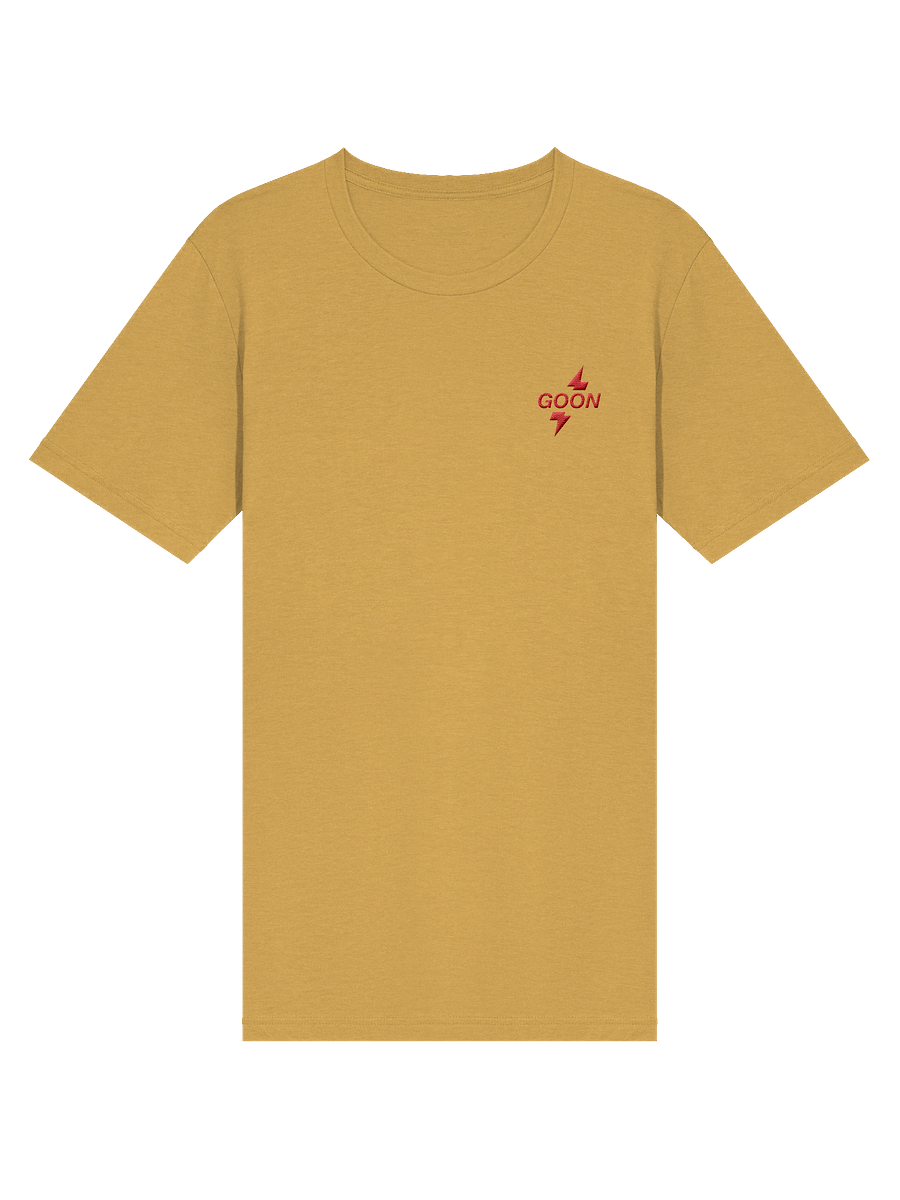 Goon Bolt Short Sleeve T-Shirt Yellow (Small Logo) product image (3)