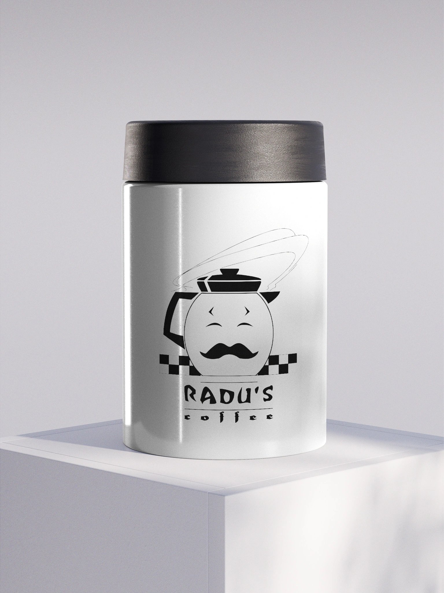 Radu's Coffee | Stainless Steel Koozie by Spoke product image (1)