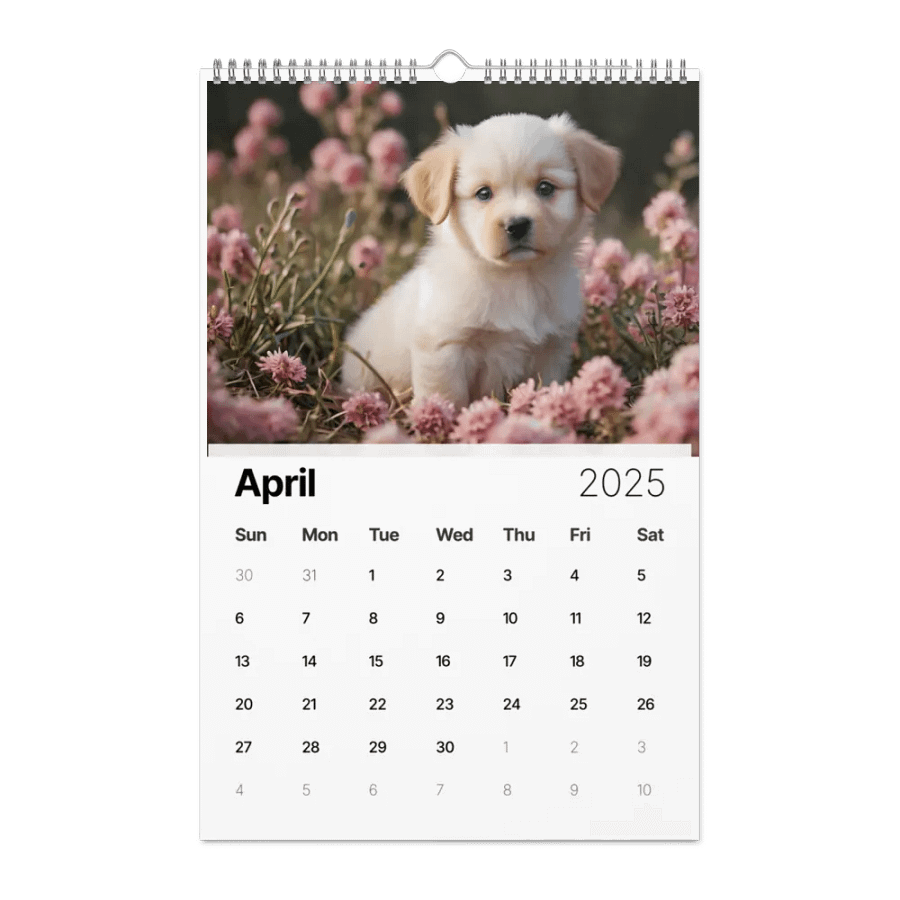 CZ229 Puppies Calendar product image (1)