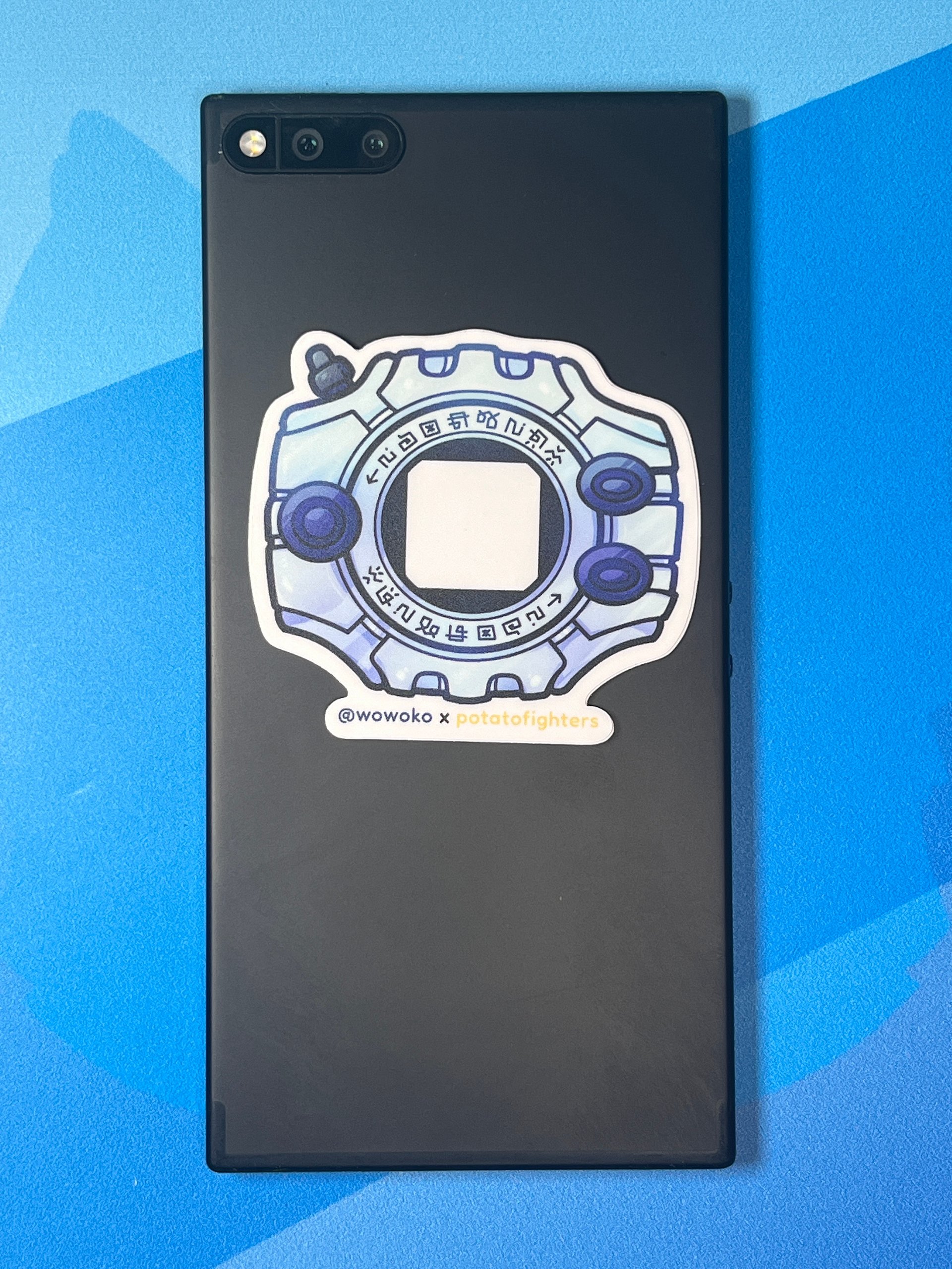 WoWoKo x Potato Fighters - Digimon - Digivice - Sticker product image (3)