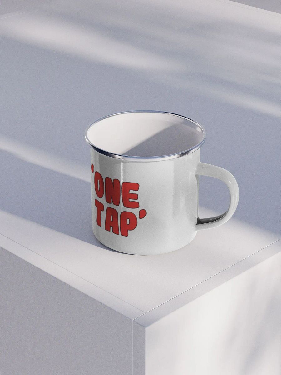 'One Tap' Enamel Mug product image (3)