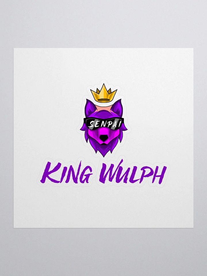 'Wulph Logo' Sticker product image (1)