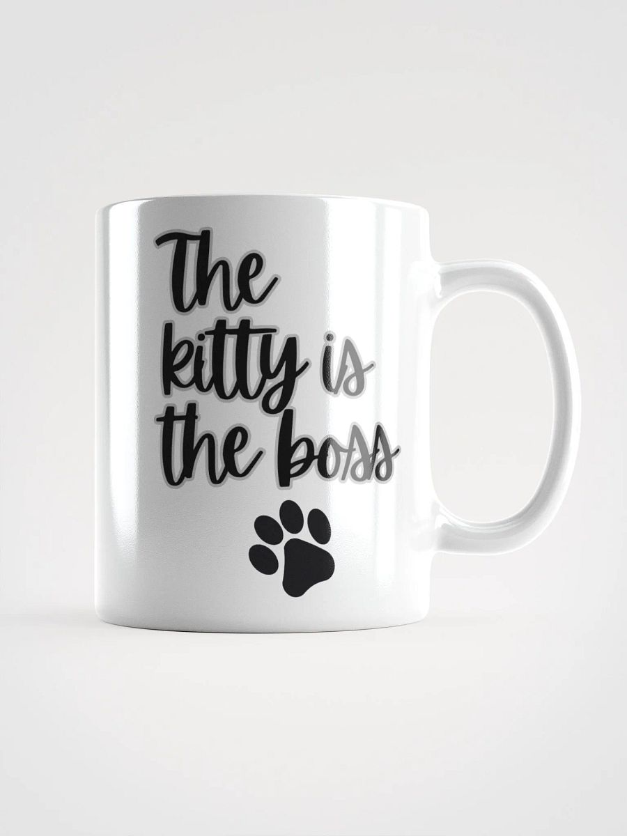 The kitty is the boss (mug) product image (2)