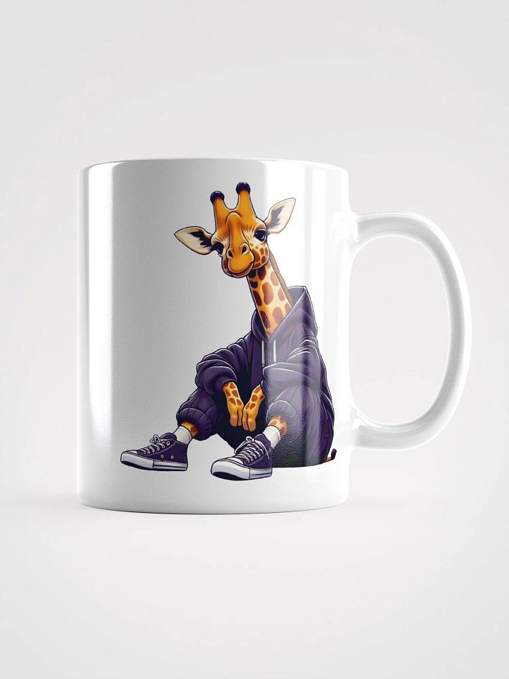 URBAN GIRAFFE / WHITE MUG product image (1)