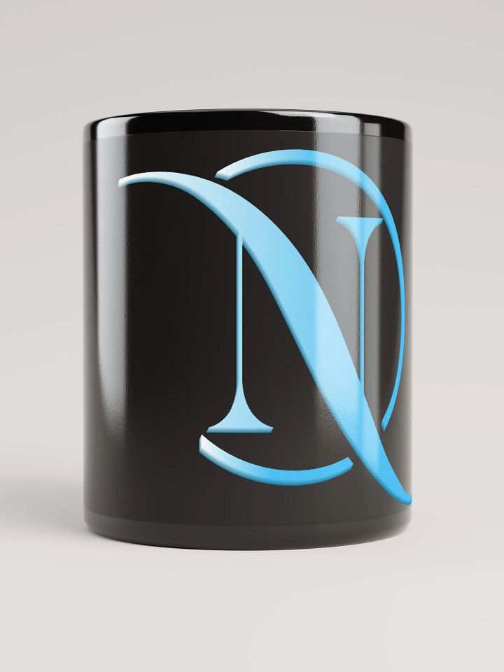 Black Glossy Noah's Mug product image (1)