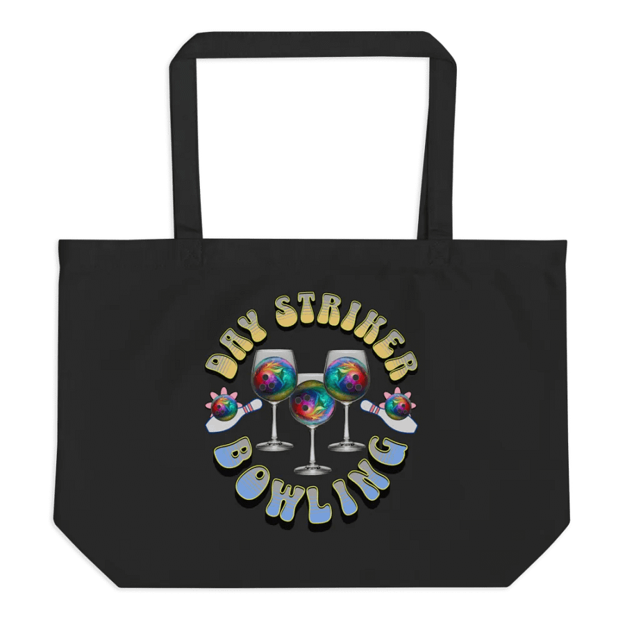 Day Striker Bowling Ball Wine Glass Set Tote Bag product image (1)