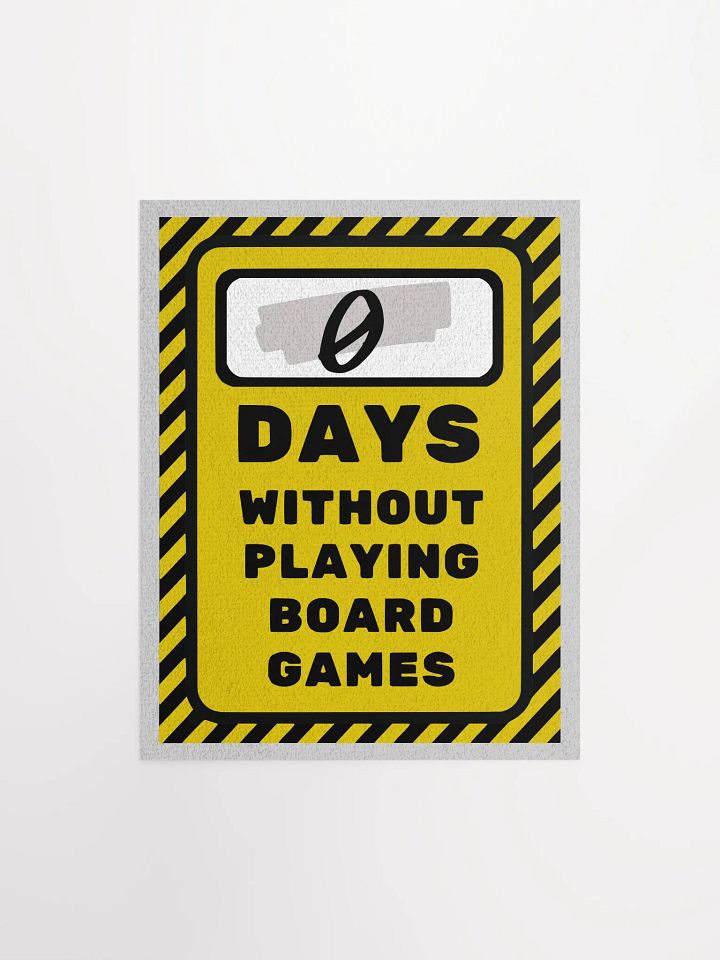 Workplace Accident Sign Board Game Room Poster - 11