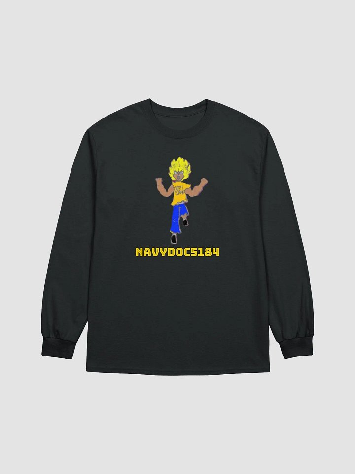 NavyDoc5184 Super Saiyan Long Sleeve Tee product image (3)