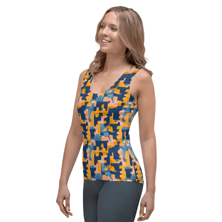 Flowing Shapes | Women's Tank Top product image (4)
