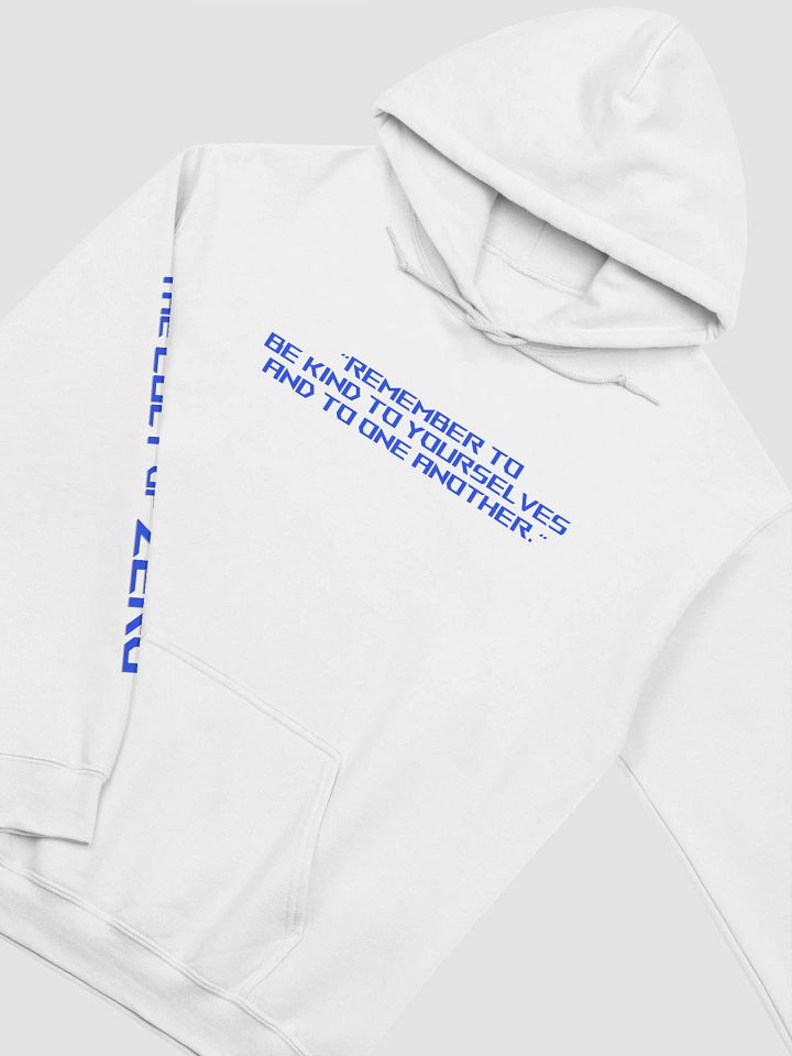 Zero Be Kind Classic Hoodie White product image (2)