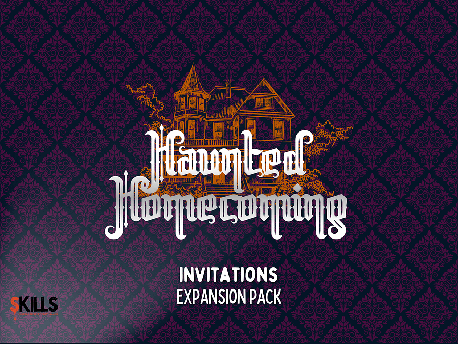 Haunted Homecoming - A Spooky Housewarming Murder Mystery - Invitations Add-On product image (1)