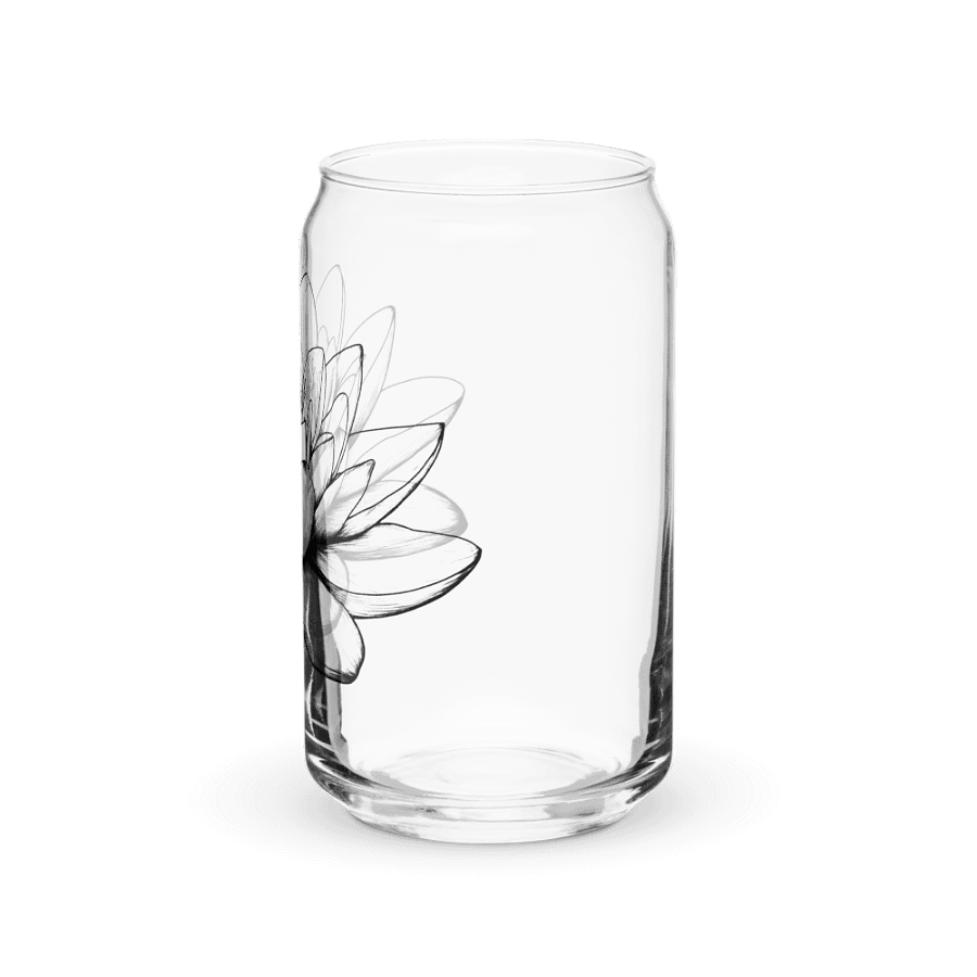 Water Lily Can-Shaped Glassware product image (9)