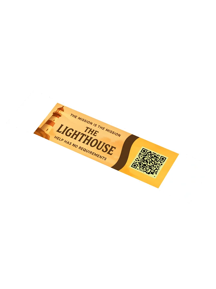 The Lighthouse Sticker product image (1)