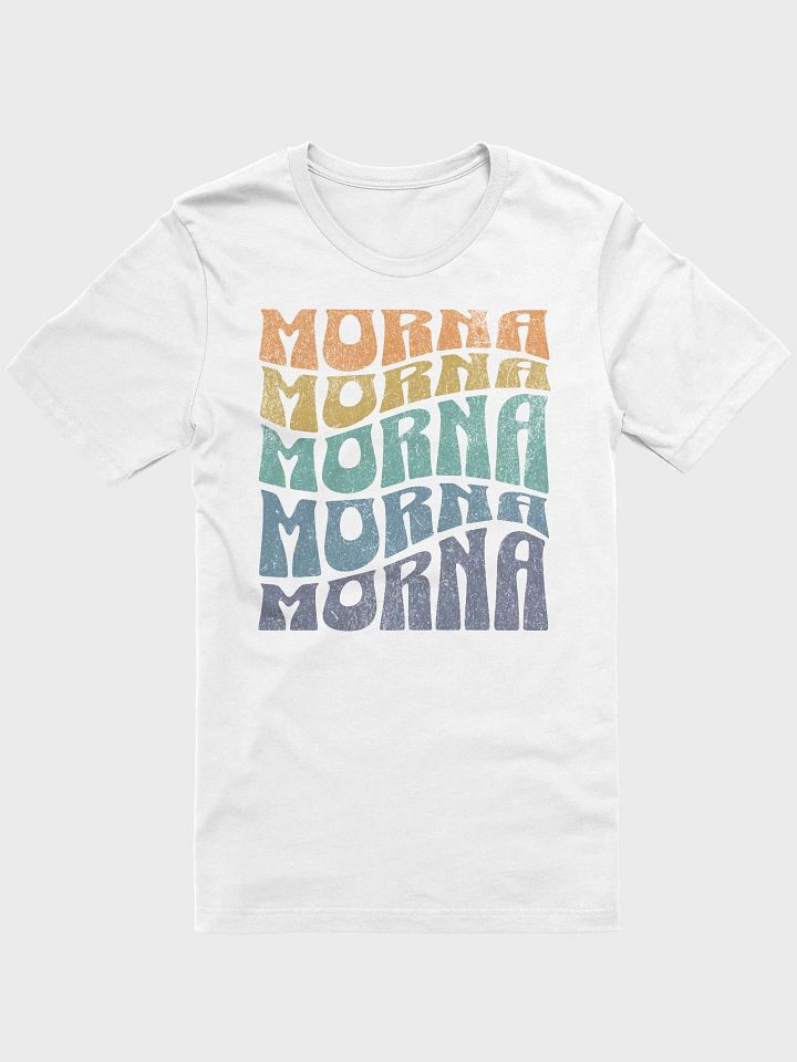 Morna Retro colored white shirt product image (2)