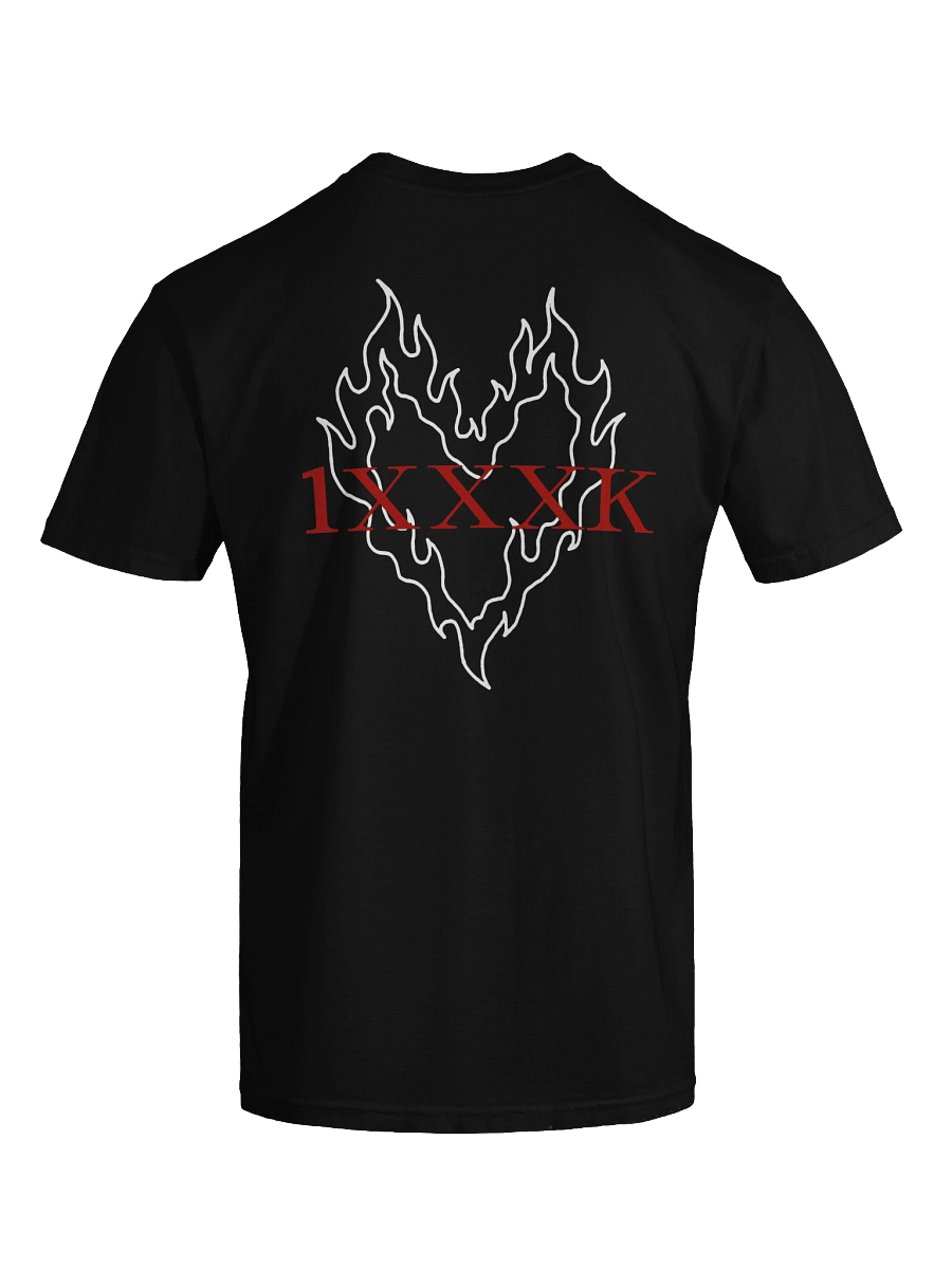 Fiery White Heart | Shirt product image (4)