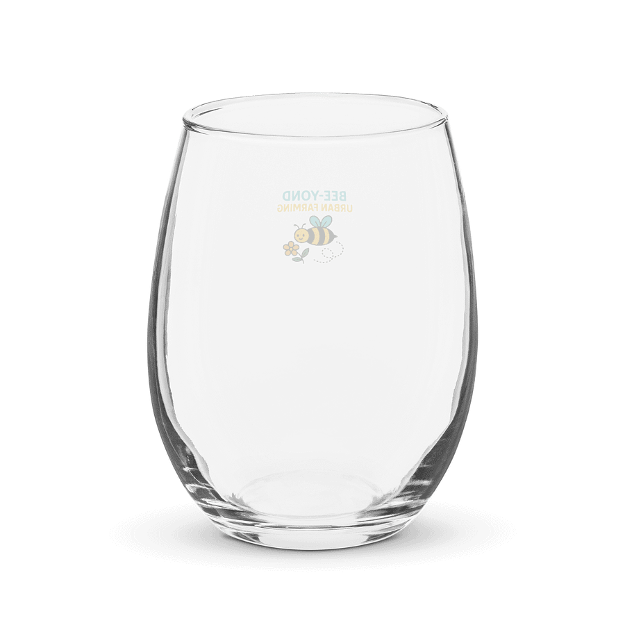 BEE-YOND URBAN FARMING Stemless Wine Glass product image (2)