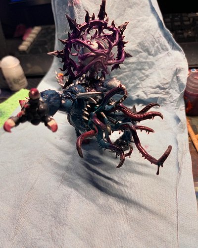 Done with the second warp beast! I also added the other for comparison to see how much different both of them are.
It kept co...
