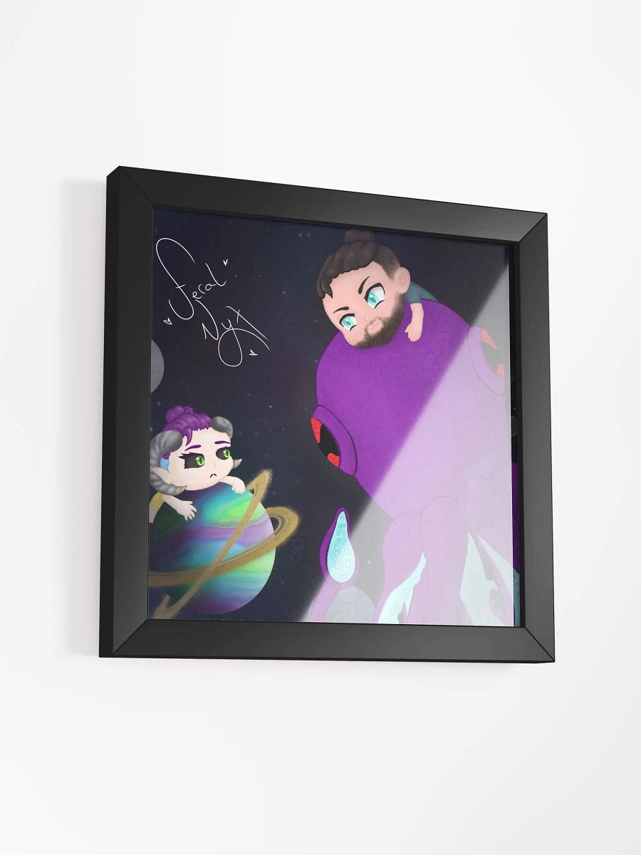 Tietyn & Nyx Commision Artpiece - Framed product image (3)
