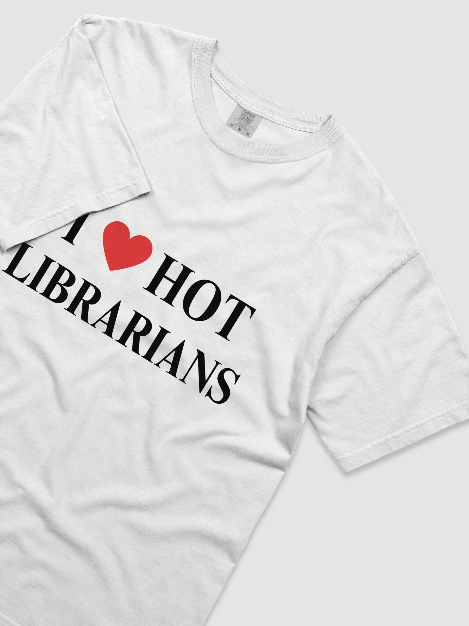 I HEART HOT LIBRARIANS TEE product image (3)