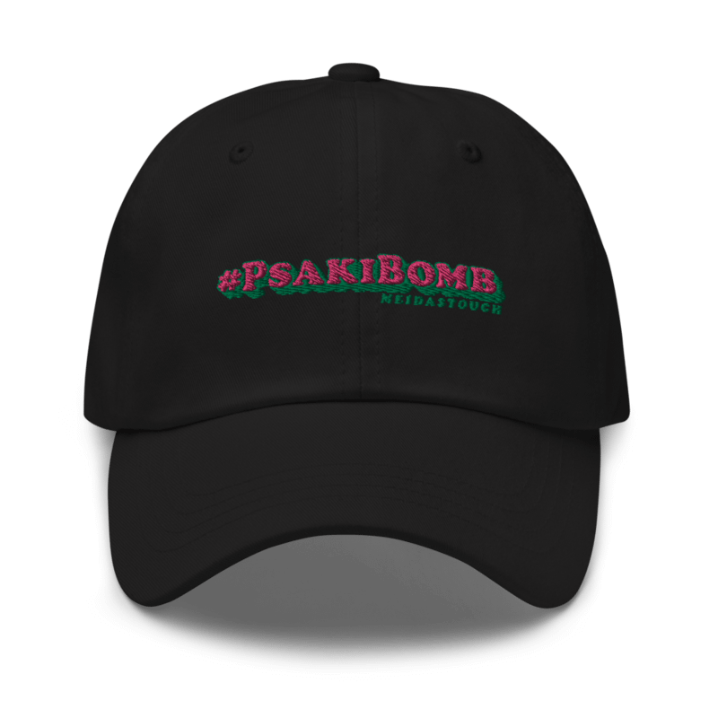 Purple PsakiBomb Dad Hat product image (1)