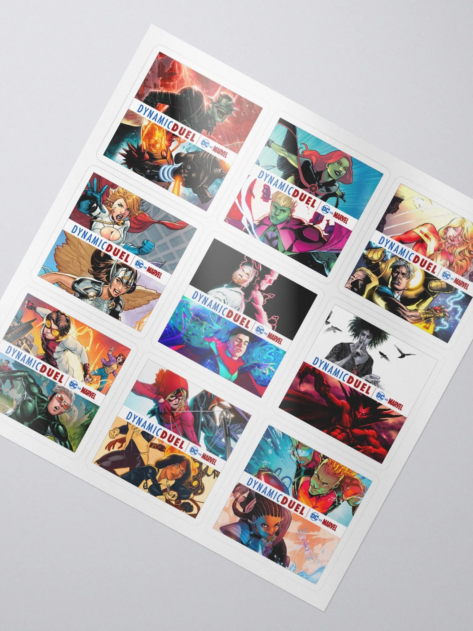 Dynamic Duel Episode Cover Stickers - Series 16 product image (2)