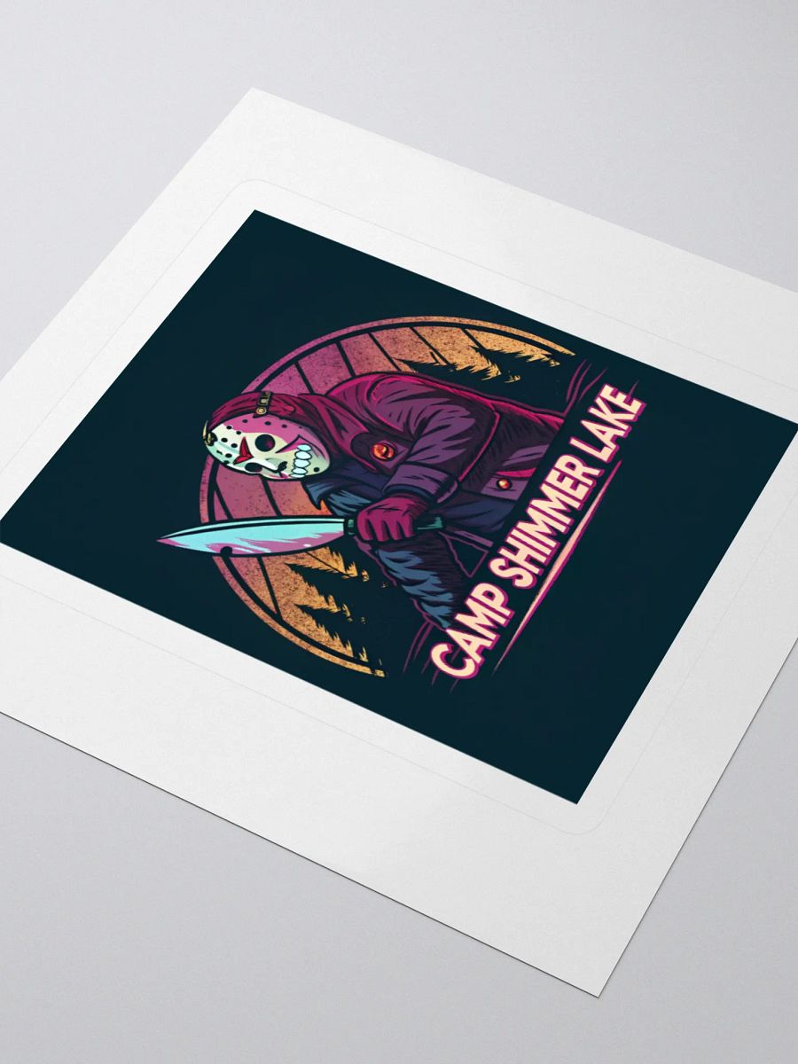 Camp Shimmer Lake Slasher Sticker product image (3)