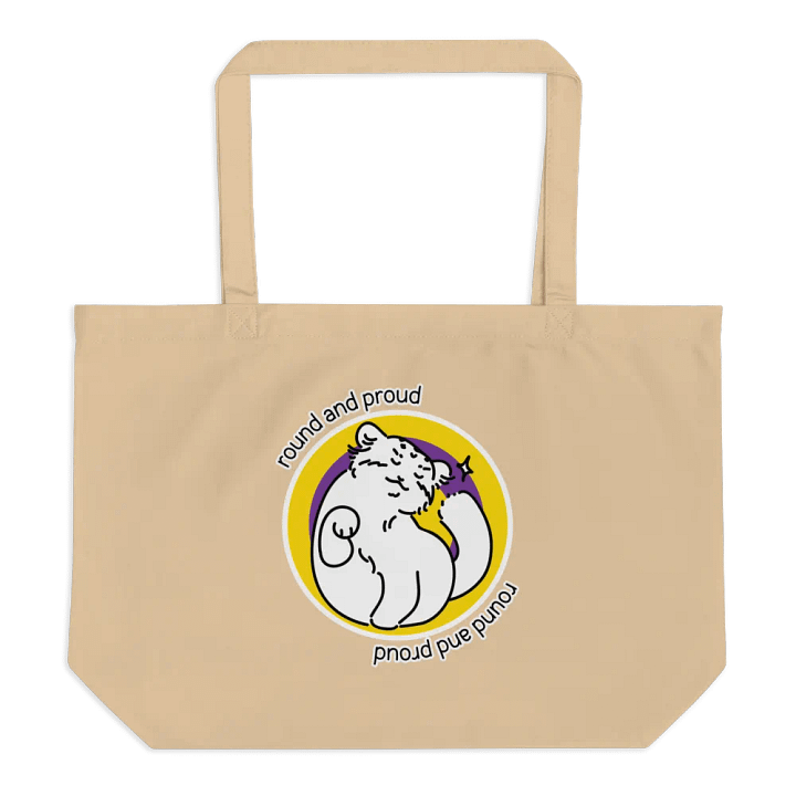 Round and Proud Manul Intersex Version - Tote Bag product image (1)