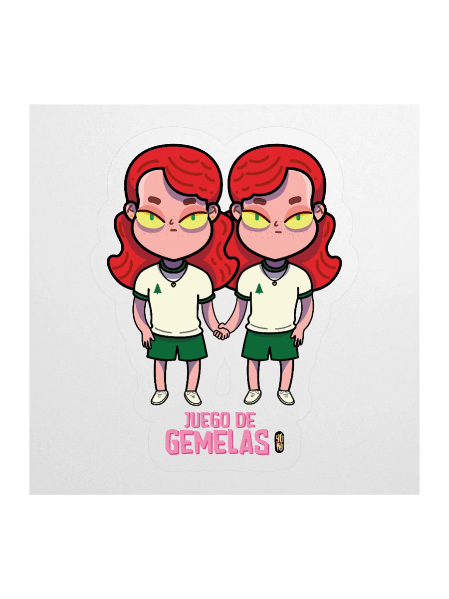 Juego de Gemelas - Sticker (Kiss Cut) product image (1)