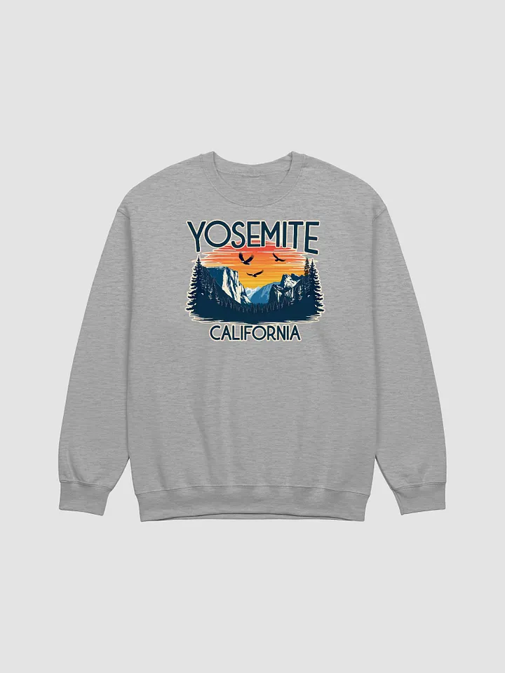 Yosemite Sunset Scenic Crewneck product image (1)