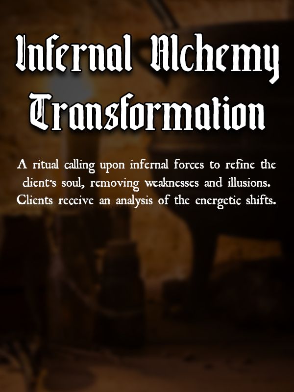 Infernal Alchemy Transformation product image (1)