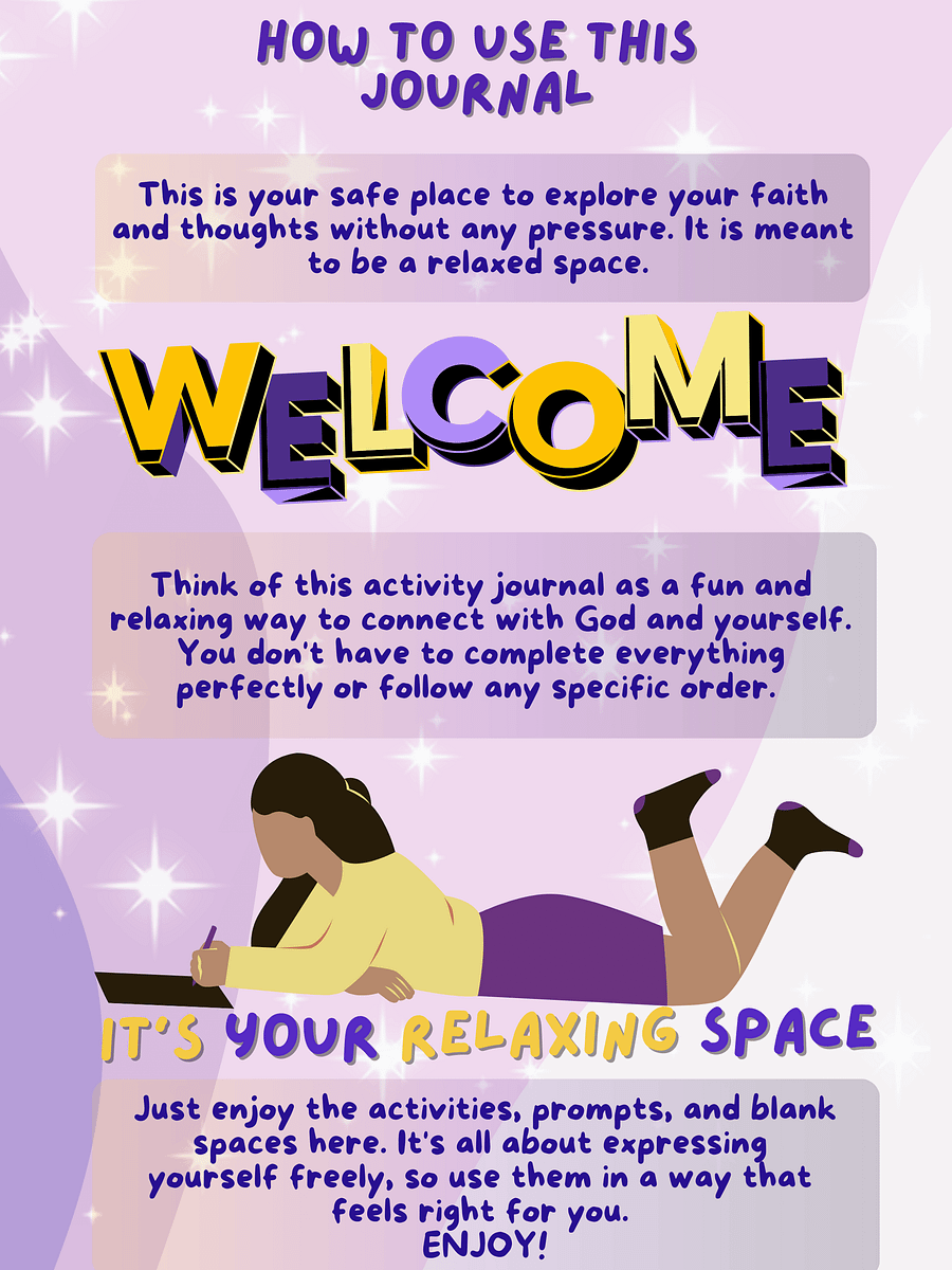 Girls Christian Journal. “Brilliantly Made by God to Sparkle and Shine” product image (5)