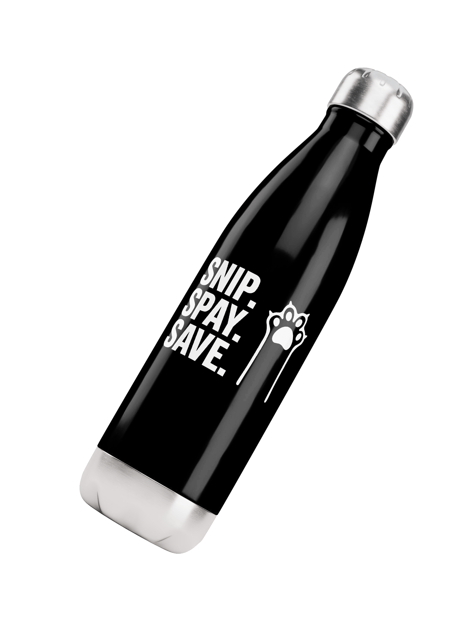 Snip. Spay. Save | Stainless Steel Water Bottle product image (2)