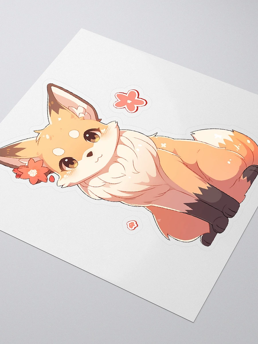 Flower Fox Sticker product image (8)