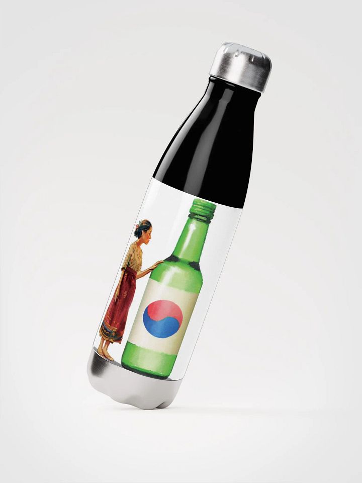 Korean vodka soju and a woman product image (3)