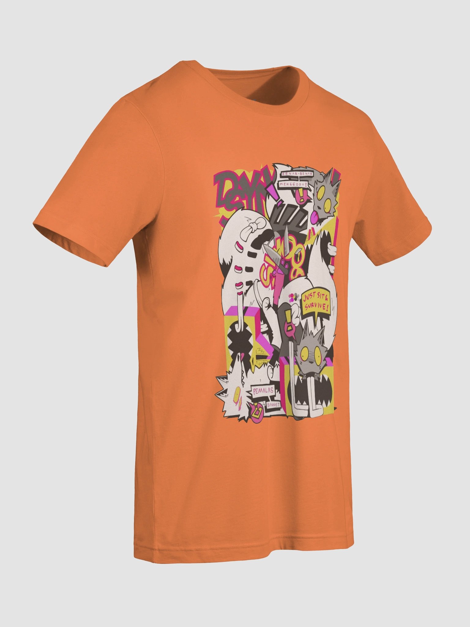 Labirhin | "Just Sit and Survive" Shirt (Print) product image (57)